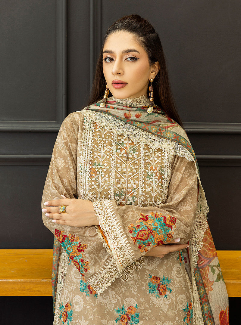 ZAINAB CHOTANI Unstitched Lawn 3-Piece Collection