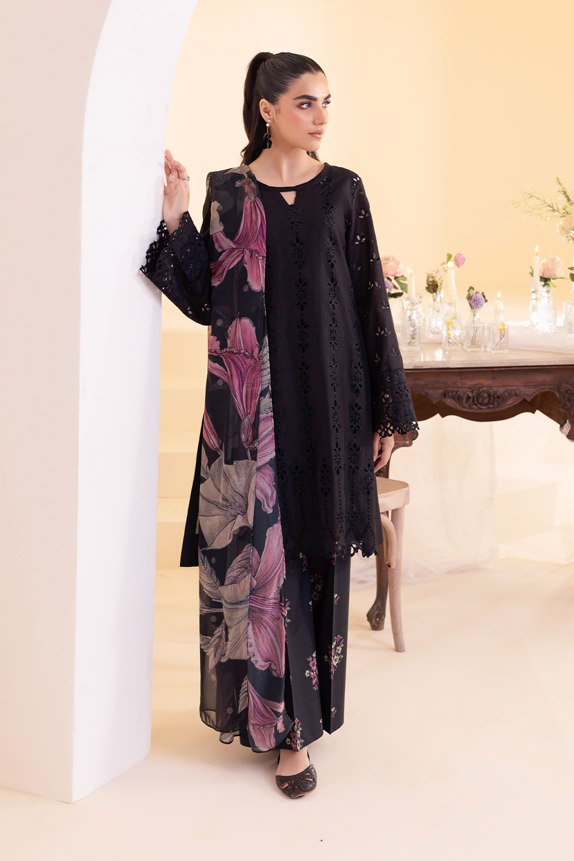 IZNIK Chikankari Unstitched Lawn Dress