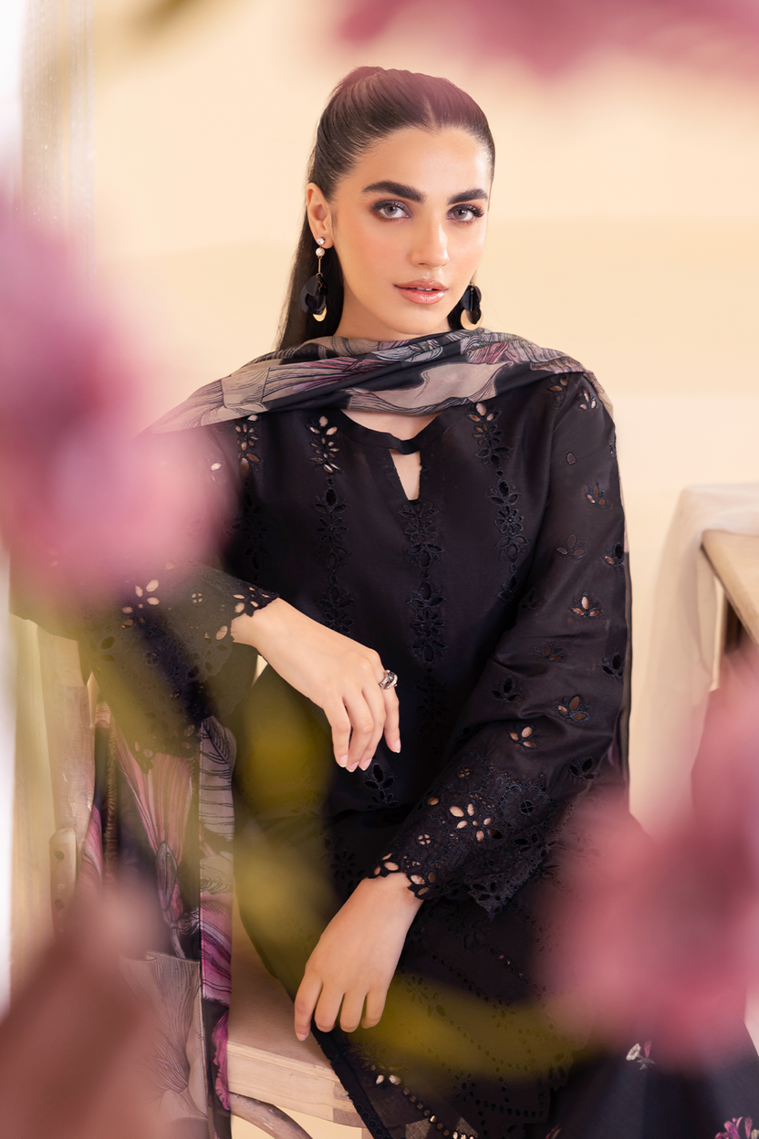 IZNIK Chikankari Unstitched Lawn Dress
