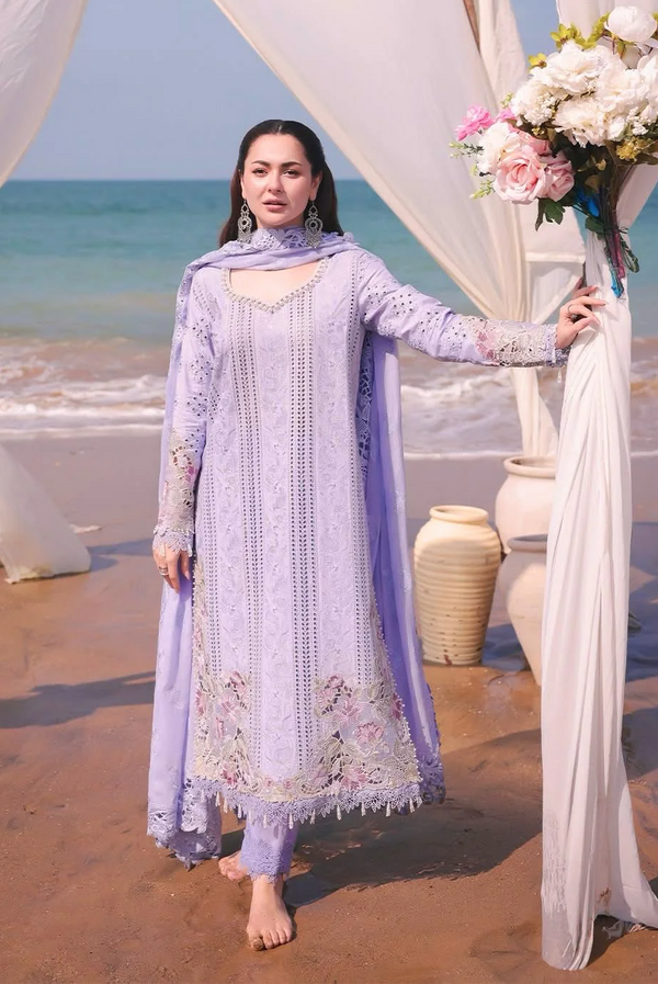 IMROZIA SERENE Embroidered Lawn Unstitched 3-Piece
