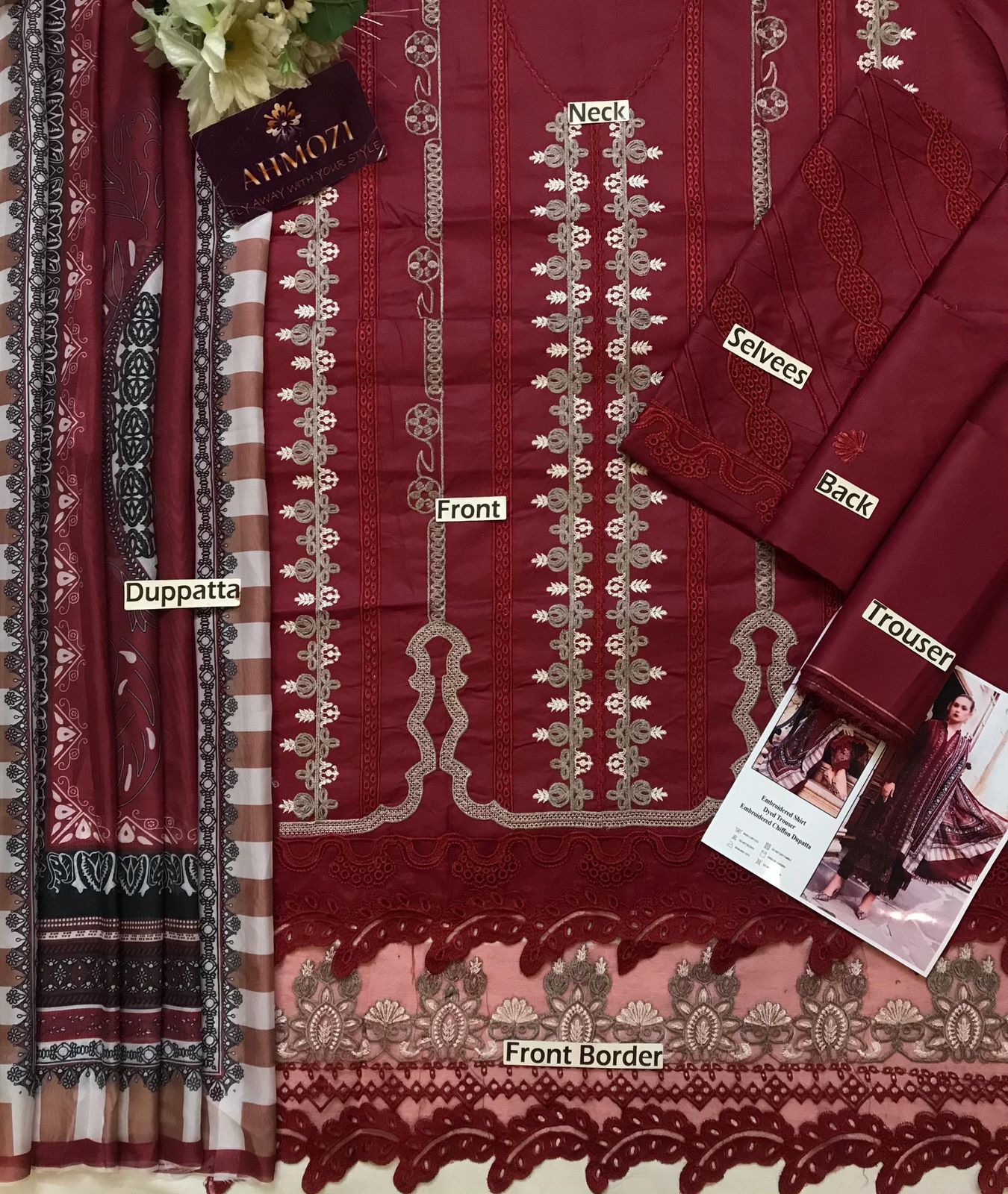 MARIA.B Heavy Chikankari Embroidered Collection