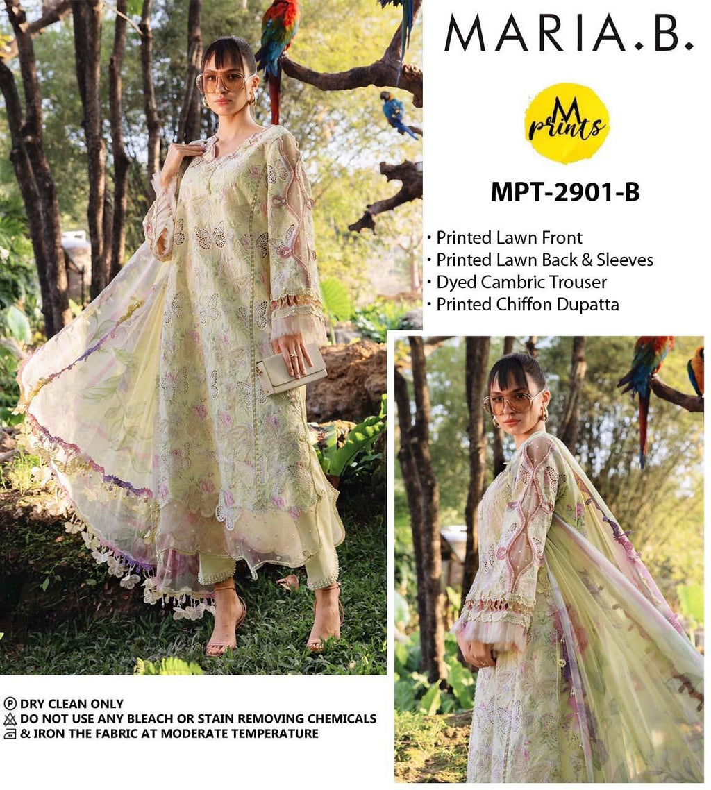 MARIA.B Lawn 3-Piece Unstitched Butterfly Collection