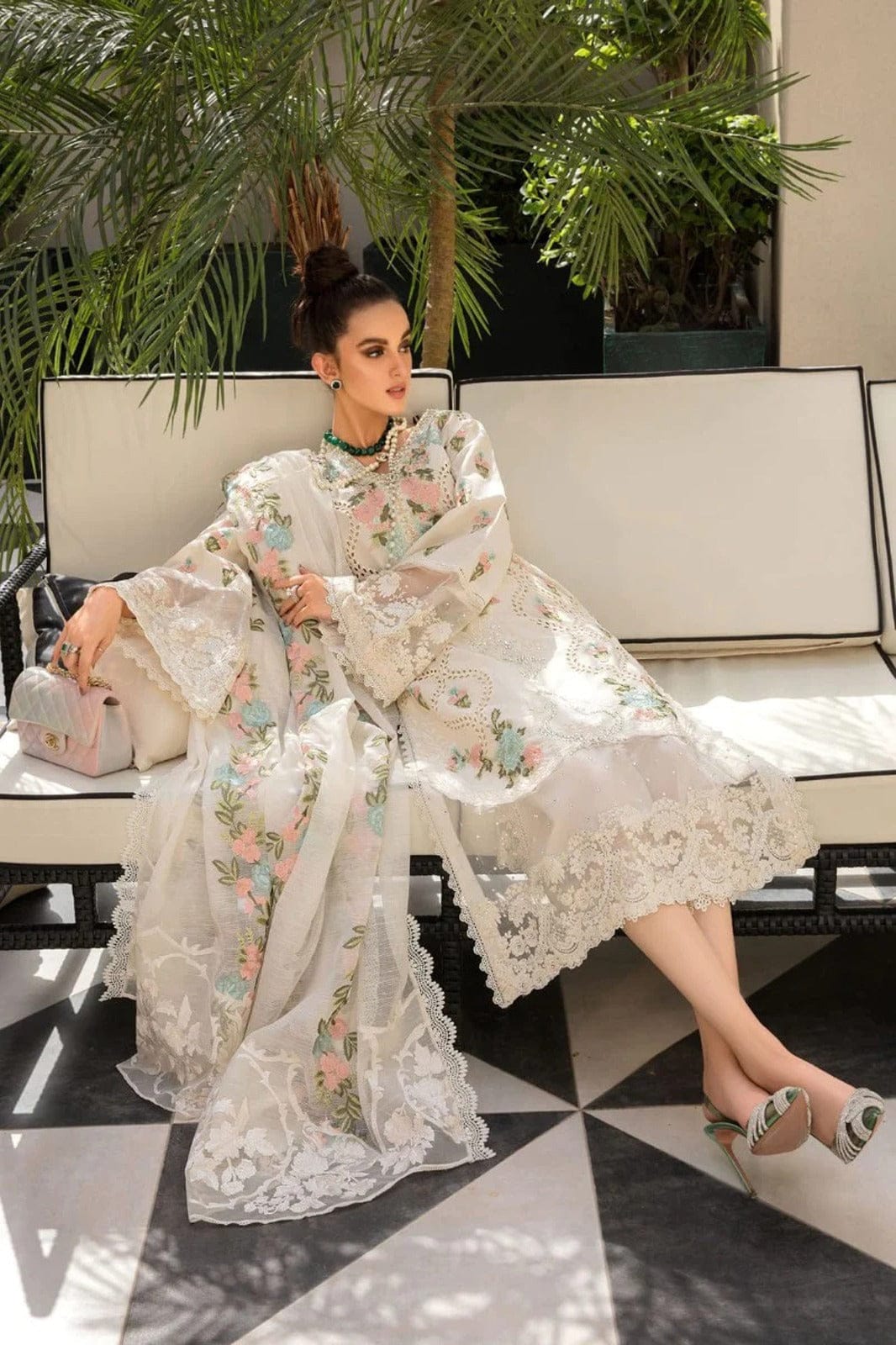 Crimson By Saira Shakira - Luxury Unstitched Lawn Collection
