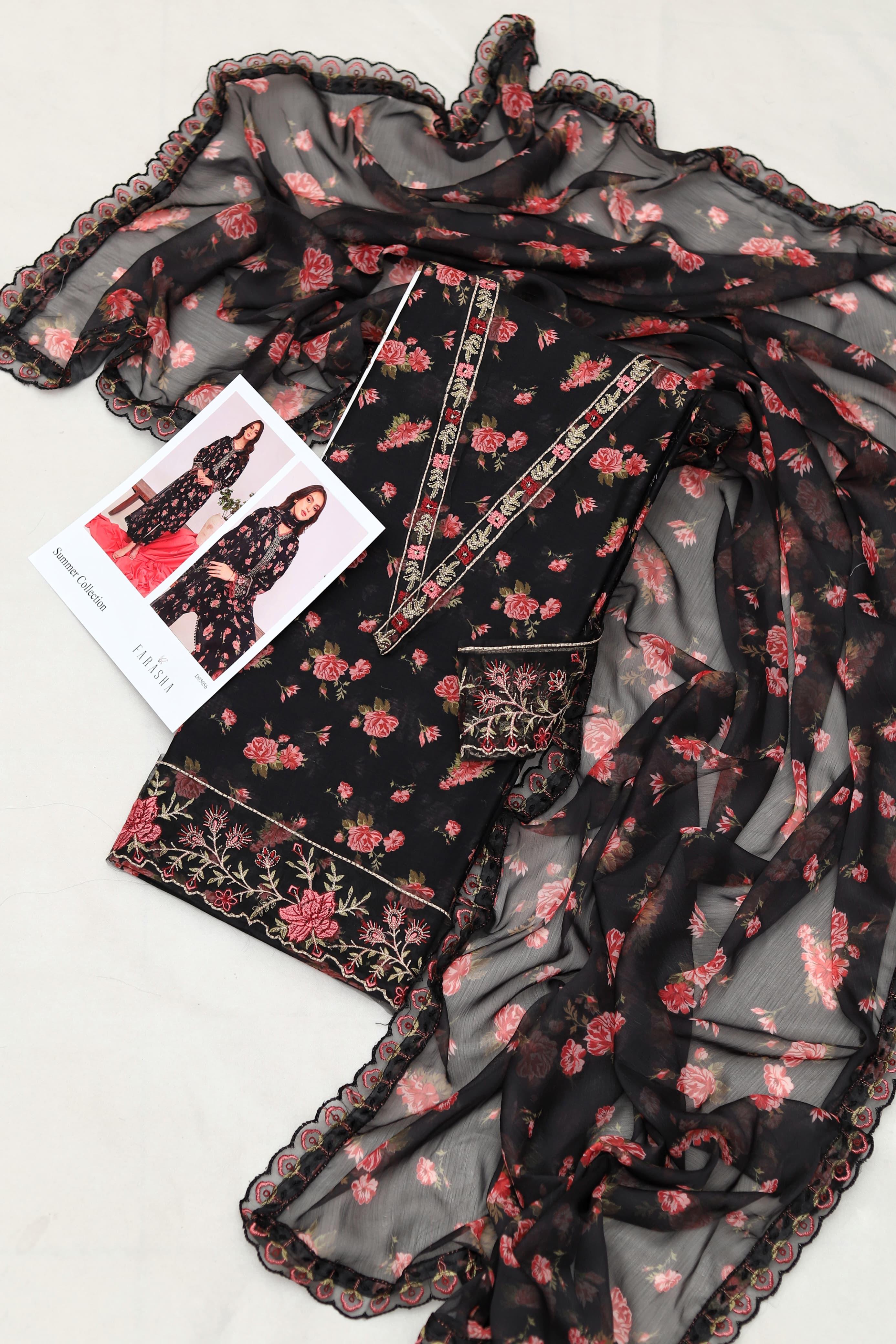 FARASHA 2026 Lawn Collection - 3 Piece Unstitched