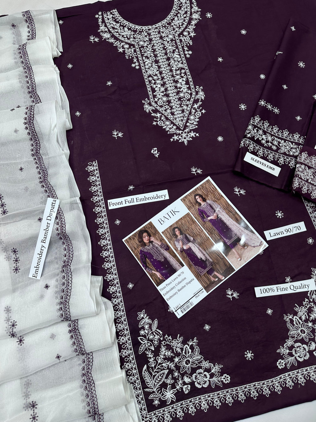 BATIK Lawn 3-Piece Unstitched Lastest 2026 Collection