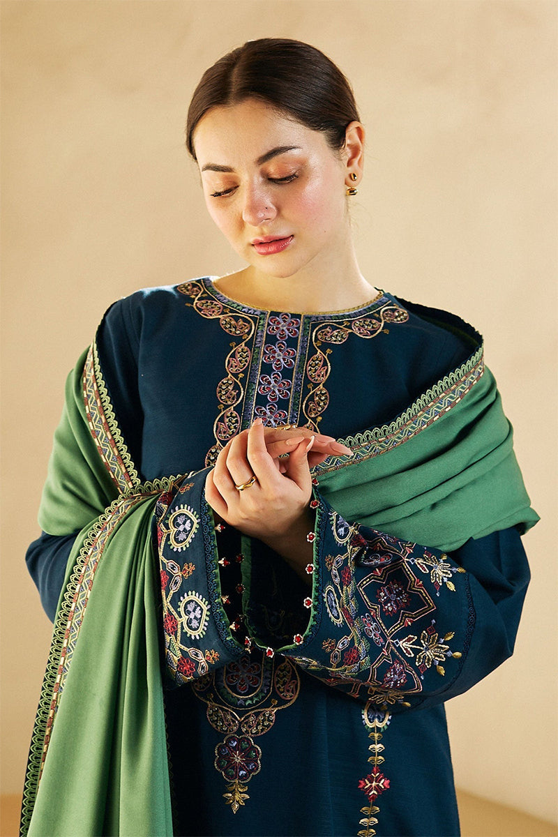 DHANAK EMBROIDERED UNSTITCHED COLLECTION - 3 PIECE