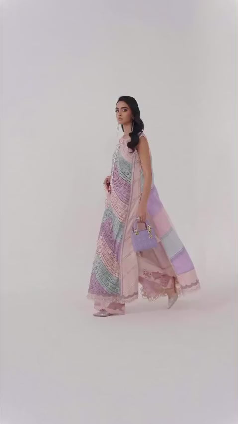 Maria.B Swiss Lawn Embroidered 3-Piece Artical