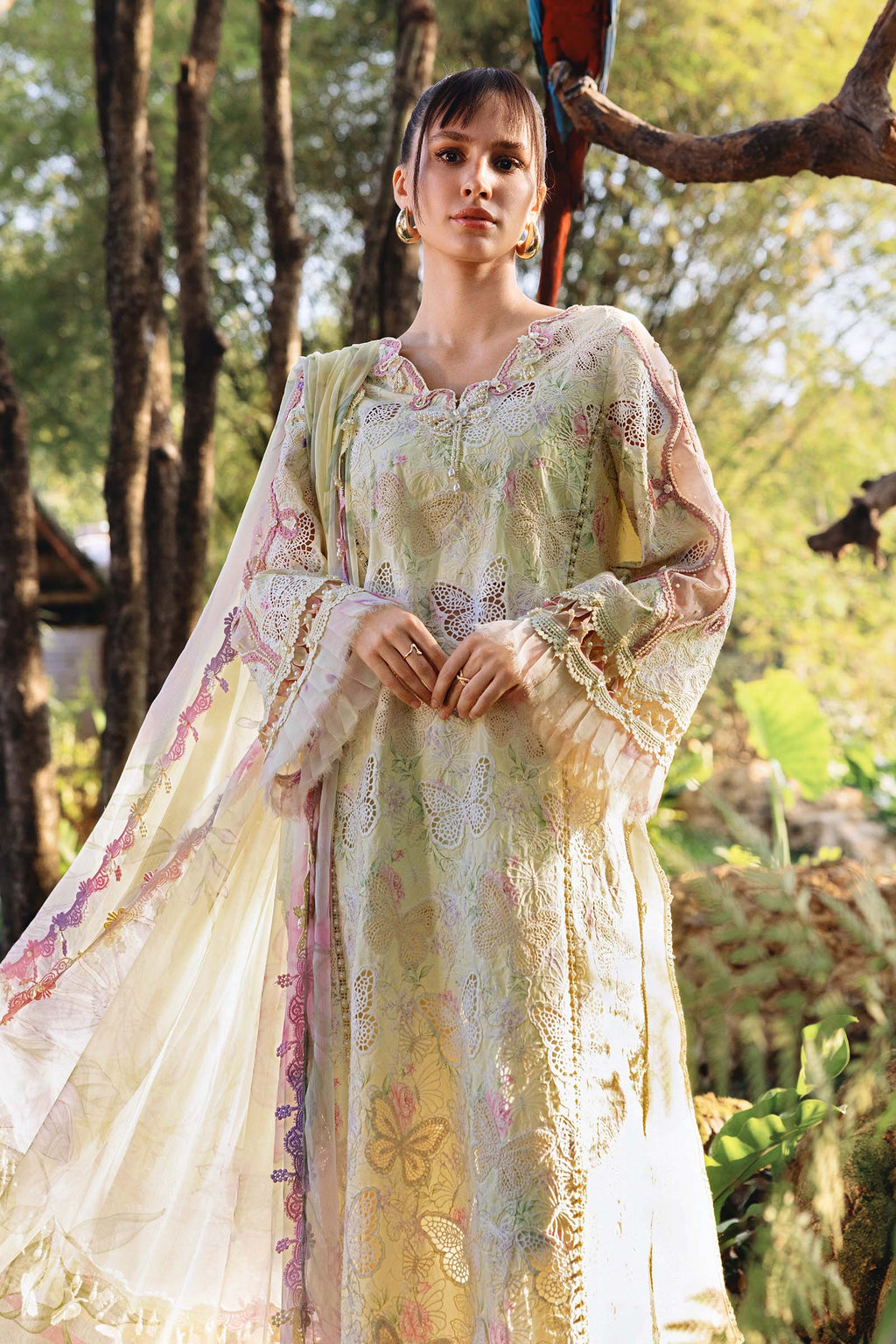 MARIA.B Lawn 3-Piece Unstitched Butterfly Collection
