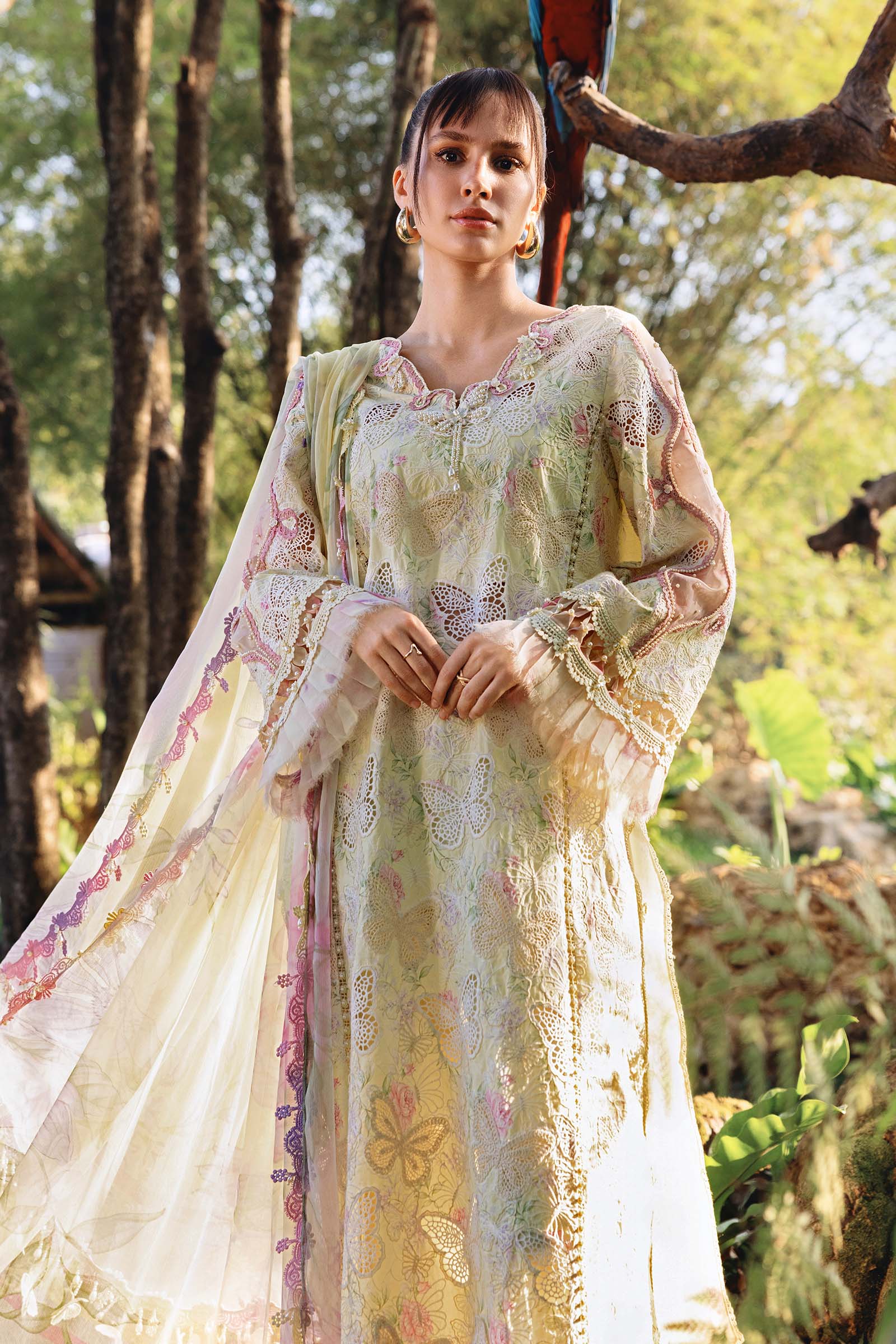 MARIA.B Lawn 3-Piece Unstitched Butterfly Collection