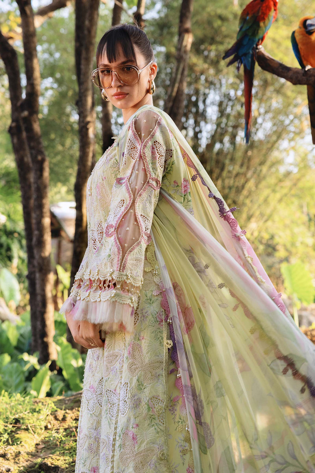 MARIA.B Lawn 3-Piece Unstitched Butterfly Collection